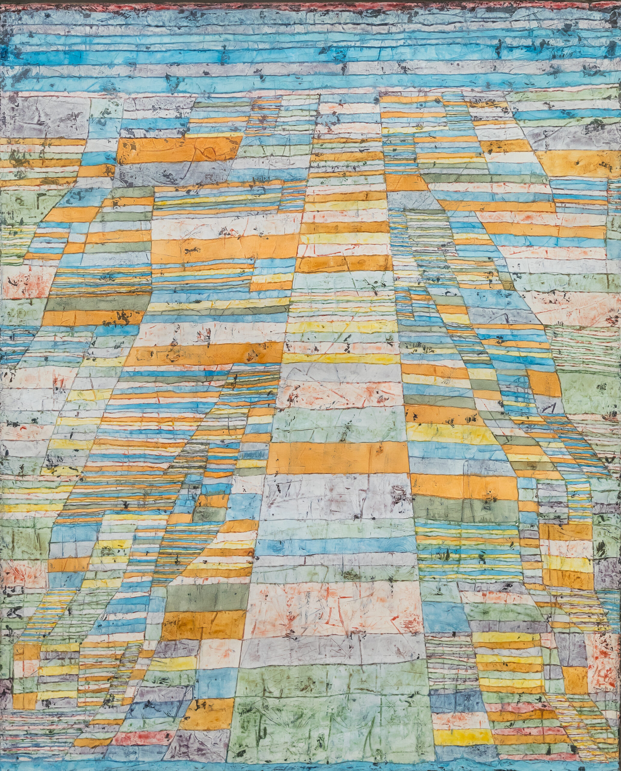 Dipinto di Paul Klee, Hauptweg und Nebenwege, 1929