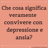 Depressione e ansia